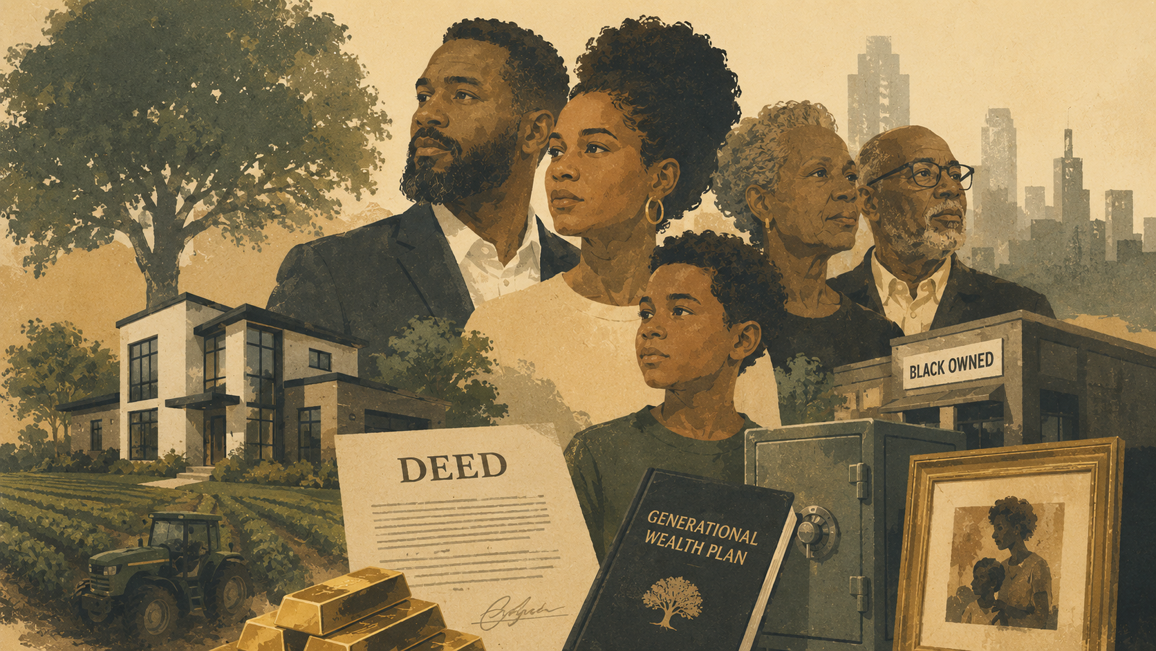 The Untold Wealth Strategy: How Tangible Assets Are Rewriting the Rules of Black Generational Ownership — Capital essay by Editorial Desk