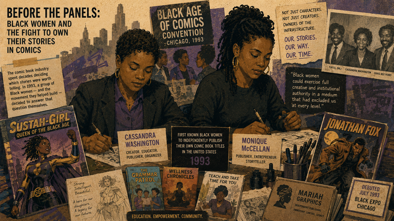 Before the Panels: Black Women and the Fight to Own Their Stories in Comics — Culture essay by Editorial Desk